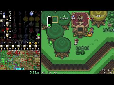 A Link to the Past randomizer: Crosskeys tournament vs. Lenophis