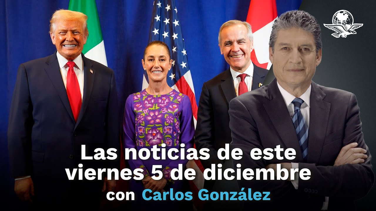 ¡Sheinbaum, Trump y Carney por primera vez juntos!
