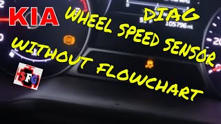 Soul Wheel Speed Sensor Diagnostic. Without the flowchart.