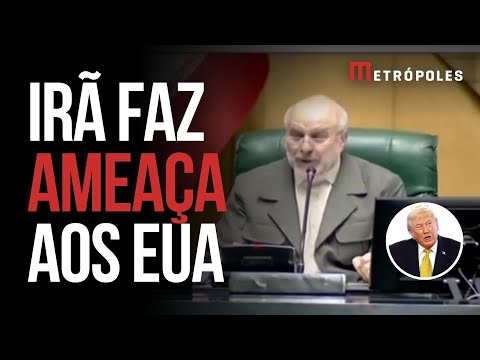 Irã ameaça retaliar EUA caso Trump faça intervenção no conflito