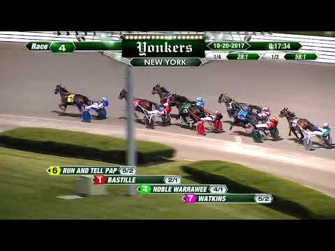 20/10/17, Yonkers - 4ème course - 1.609m - 17.000$