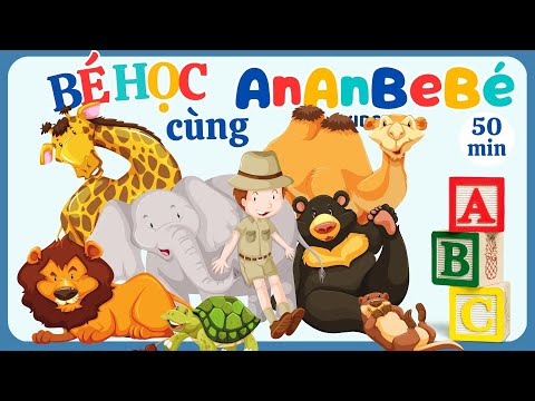 AnAnBeBé - Bảng Chữ Cái, Động Vật, Số Đếm 1 de 10