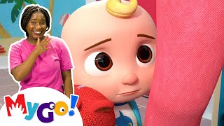 Download lagu First Day of School | MyGo! Sign Language For Kids | CoComelon - Nursery Rhymes | ASL mp3