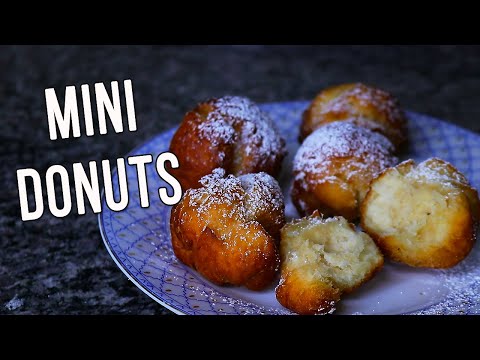 Mini Donuts Recipe | Perfect Snacks for Party