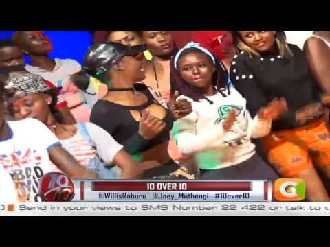 Serah Sarah locking it during 10 over 10