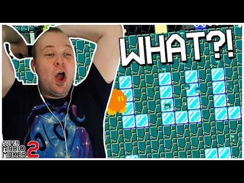 TROLL LEVELS HAVE GONE TOO FAR // Carl's Trash Can [Super Mario Maker 2]