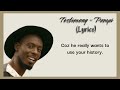 Pompi Testimony Lyrics