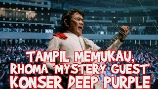 Download lagu TAMPIL MEMUKAU, RHOMA 'MYSTERY GUEST' KONSER DEEP PURPLE DI SOLO. #rhomairama #deeppurple #godbless mp3