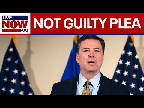 Video | Former FBI director James Comey pleads not guilty | LiveNOW from FOX