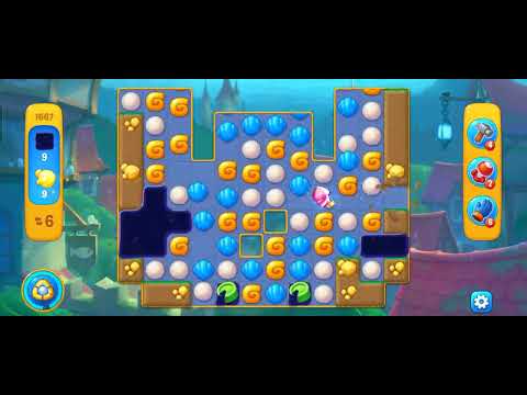 Wow 😳 Just amazing life saving. Fishdom gaming. level-1667