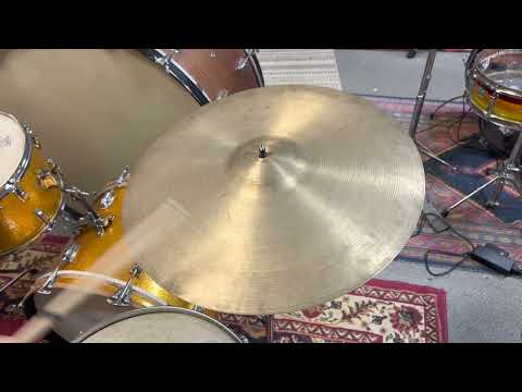 1960s Zildjian A 20" Ride Cymbal 2124g