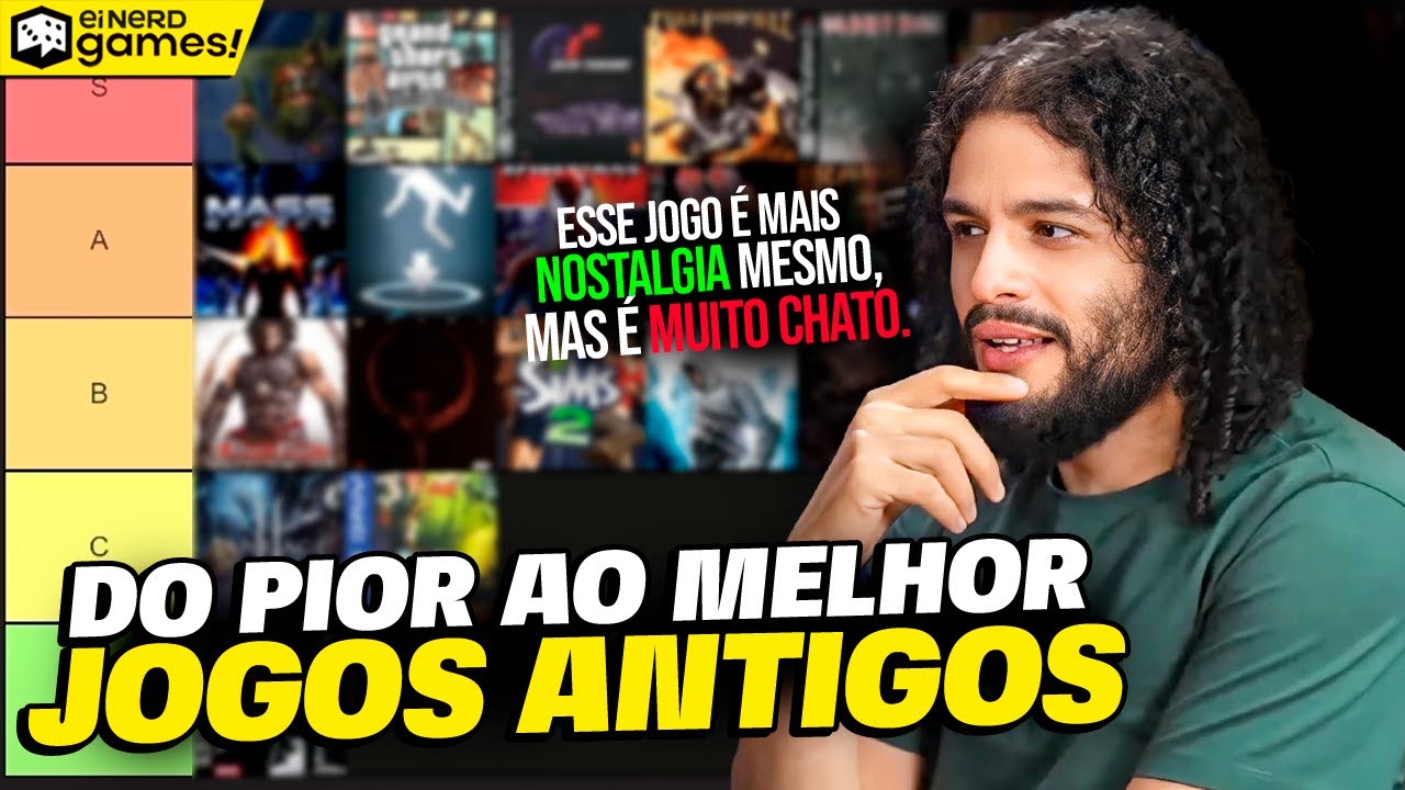 DO PIOR AO MELHOR JOGOS ANTIGOS E CLASSICOS COM @Cogumelando  ENG #013