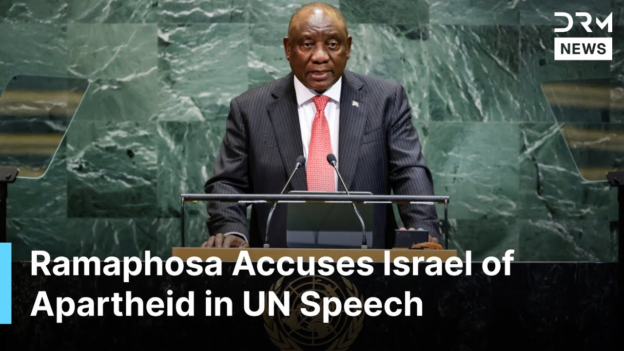 Apartheid, Genocide”, South Africa's Ramaphosa Demands Justice for Palestinians at UNGA