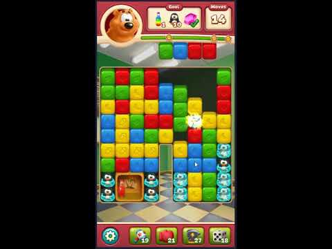 Toon Blast Level 1928 - NO BOOSTERS 🐻🐺🐱 | SKILLGAMING ✔️