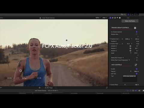 FCPX Auto Tracker:Basic Tracking