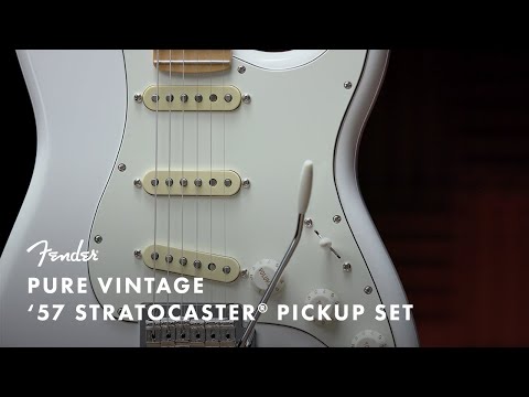 Pure Vintage '57 Stratocaster Pickup Set | Fender