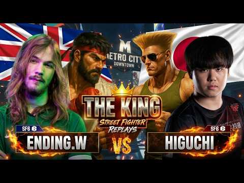 🔥 SF6 ▰ ENDING WALKER (Ryu) vs HIGUCHI (Guile) ▰ Street Fighter 6🔥