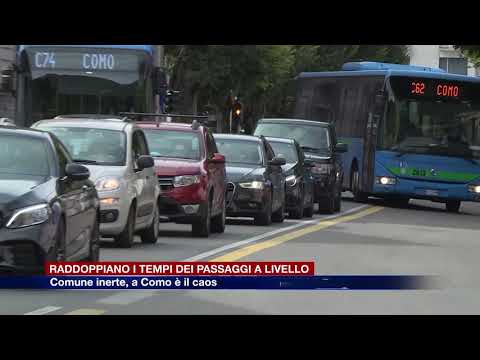 Etg - Raddoppiano i tempi dei passaggi a livello. Comune inerte, a Como è il caos