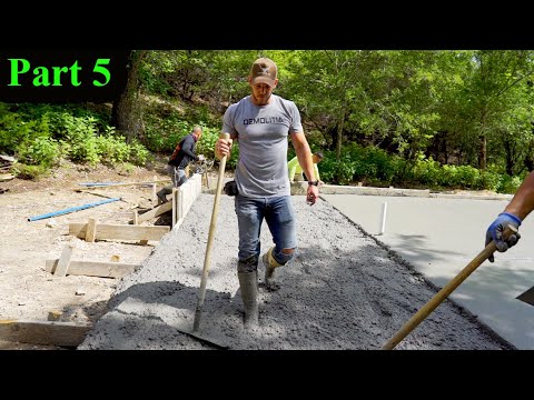 Concrete Pour - Demolition Ranch Headquarters Part 5 | E69 S3
