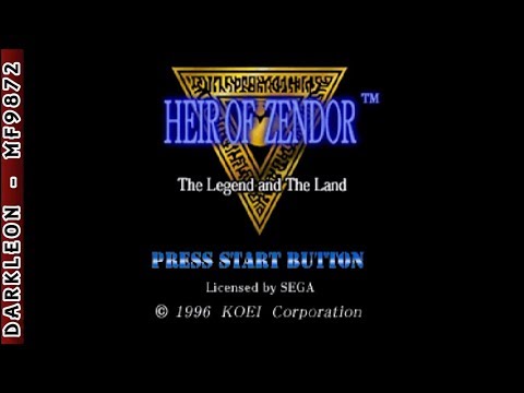 Sega Saturn - Heir of Zendor - The Legend and The Land (1996) - Intro
