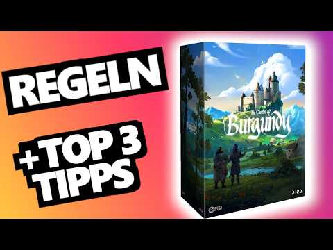 The Castles of Burgundy/Die Burgen von Burgund (Special Edition) Regeln + 3 Anfänger-Tipps