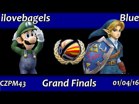 CZPM43 Grand Finals: Blue (Link) vs ilovebagels (Luigi)