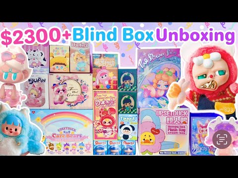 $2300+ BLIND BOX UNBOXING!! *♡*BABY THREE, ZORRA, & SO MANY LIMITED EDITIONS!