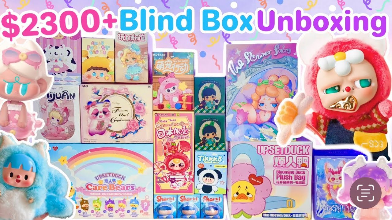 $2300+ BLIND BOX UNBOXING!! *♡*BABY THREE, ZORRA, & SO MANY LIMITED EDITIONS!