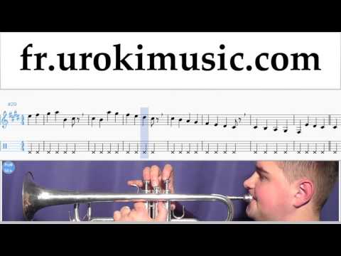 Cours de Trompette Luis Fonsi - Despacito Tuto Partitions Partie#1 um-a829