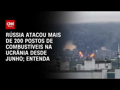 Rússia escala ataques a postos de gasolina na Ucrânia; entenda estratégia | CNN PRIME TIME