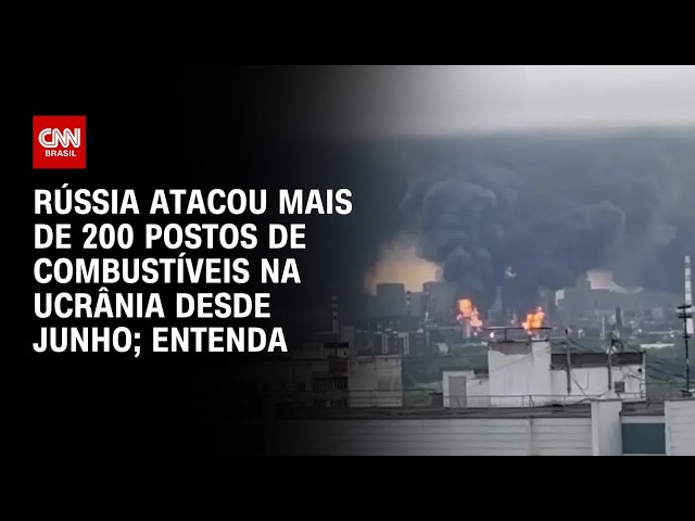 Rússia escala ataques a postos de gasolina na Ucrânia; entenda estratégia | CNN PRIME TIME