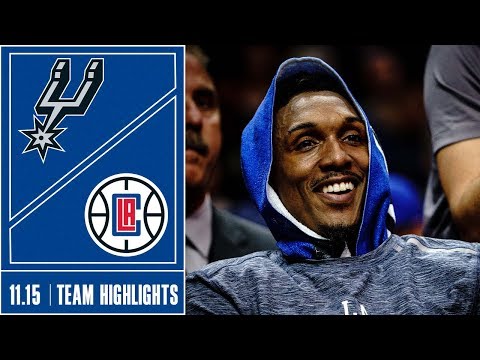 Clippers vs. Spurs Game Highlights | 11/15