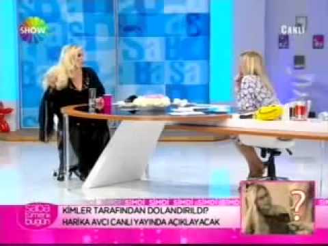 Harika Avcı canlı yayına sarhoş çıktı   Saba Tümer