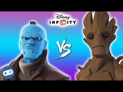 Yondu VS Groot Marvel Battlegrounds Disney Infinity 3.0