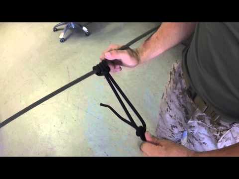 How to tie an End of the line Prusick