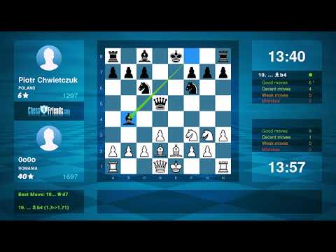 Chess Game Analysis: 0o0o - Piotr Chwietczuk : 1-0 (By ChessFriends.com)