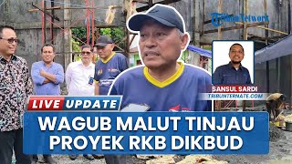 Kawal Anggaran Pendidikan, Sarbin Sehe Tinjau Langsung Proyek Ruang Kelas Dikbud Malut