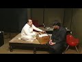 Mere Pass Tum Ho OST composer “Naveed Nashad” imparting his composition to Mr. Rahat Fateh Ali Khan.