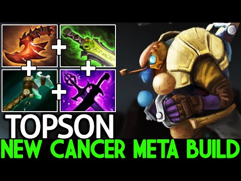 TOPSON [Tinker] New Cancer Meta Build Overwhelming Blink Dota 2