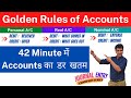 Golden Rules Of Accounts Rules Of Debit And Credit 2 Journal Entries Accounting Class 11