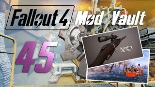 FALLOUT 4 Mod Vault 45 - Mosin Nagant - Sniper Rifle