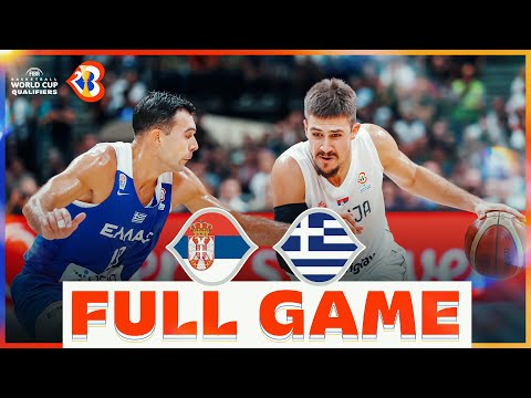 Serbia v Greece | Basketball Full Game - #FIBAWC 2023 Qualifiers