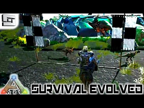 ARK: Survival Evolved - SABERTOOTH TIGER RACE! E38 ( Gameplay )