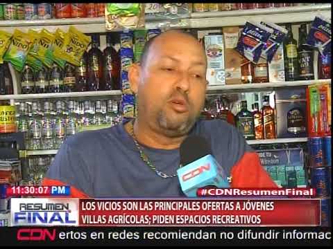 Los vicios son las principales ofertas a jóvenes Villas Agrícolas; piden espacios recreativos