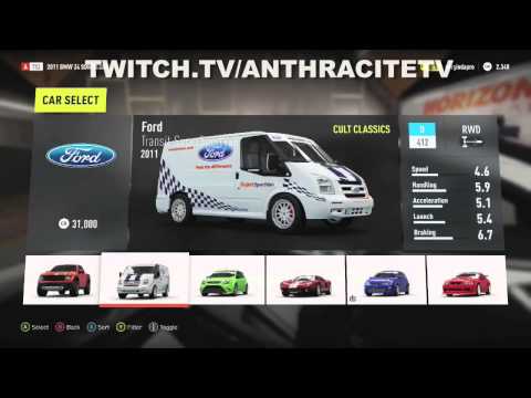 Forza Horizon 2 All The Cars