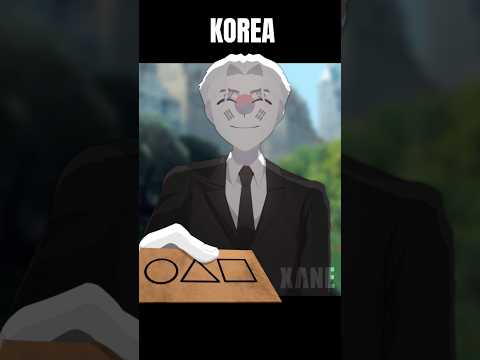 SQUID GAME BUT MADE IN USA🤯 #countryhumans #xane #squidgame