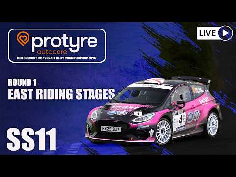 LIVE! East Riding Stages 2026 - Stage 11 - Protyre Asphalt Rally Championship