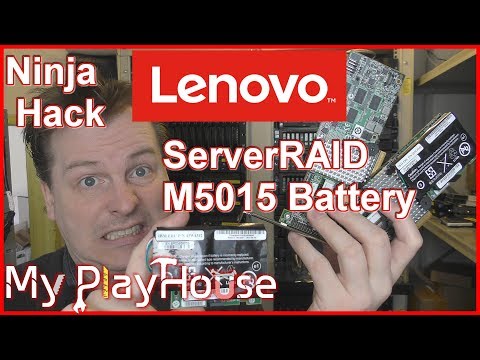 ServerRAID M5015 for Lenovo x3650 M3 Ninja Battery Hack - 685