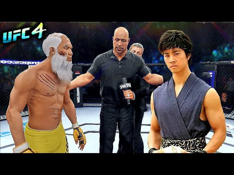 Old Bruce Lee vs. Kane Kosugi (EA sports UFC 4)