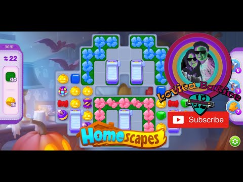 Homescapes - Level 3641 - 3645 - Gameplay